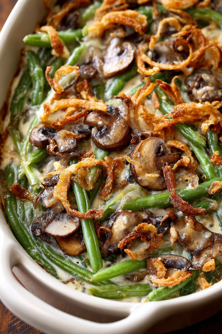 Master Make-Ahead Green Bean Casserole: Bacon, Cheese & More